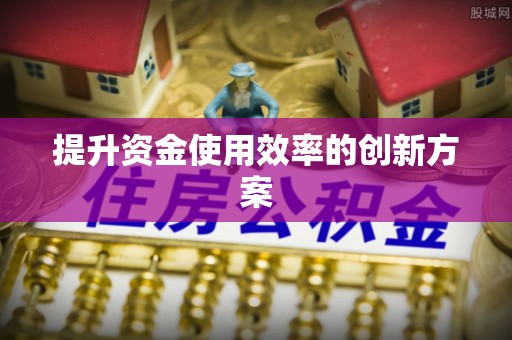 中山提升资金使用效率的创新方案